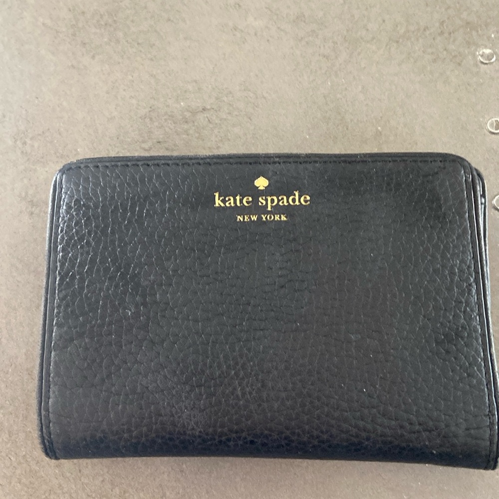Kate Spade wallet. Black.